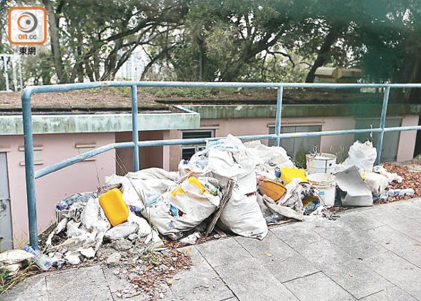 環保署處理非法棄置建築廢料問題一直為人詬病。