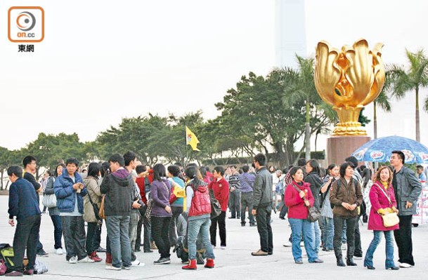 疫情導致訪港旅客數量大不如前。