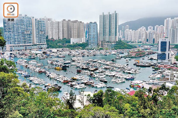 香港仔避風塘曾試行分區停泊。