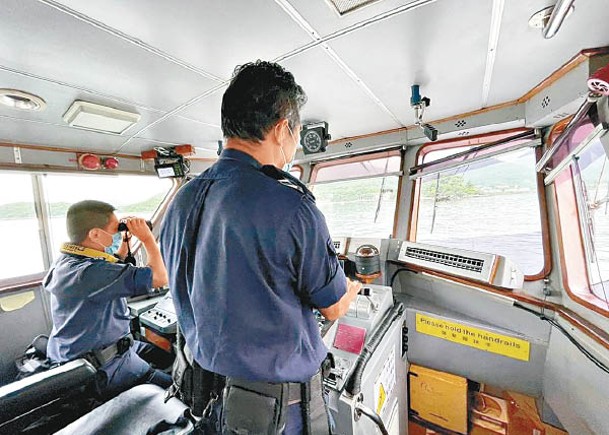 警西貢反爆竊 跨部門海陸空巡查