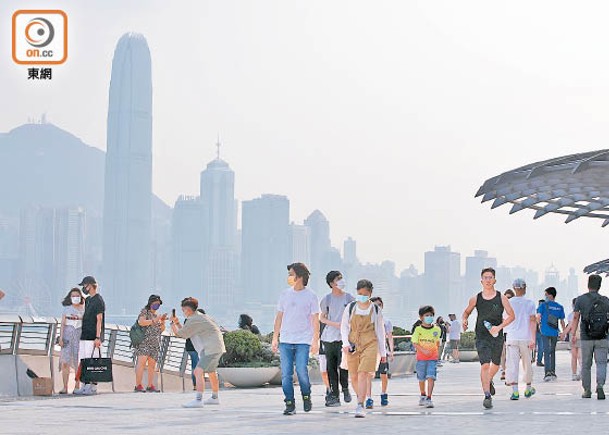 香港空氣污染指數屢爆錶。