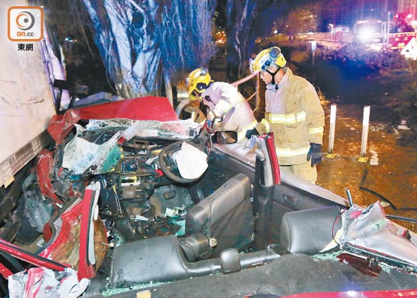 情人節奪命車禍  貨車司機否認危駕