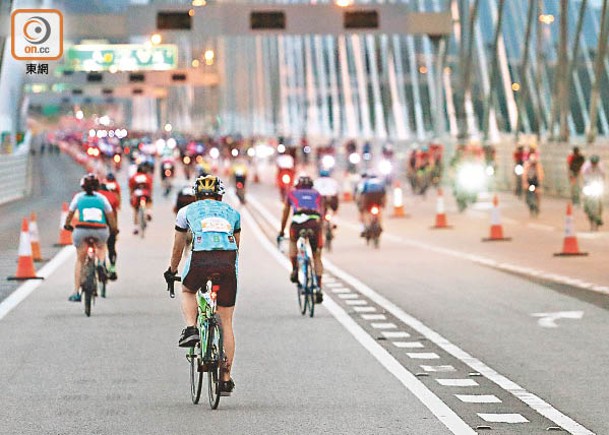 11月料復辦單車節  路線涵蓋港珠澳大橋