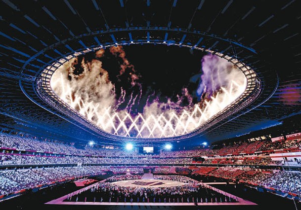 東奧閉幕典禮在新國立競技場進行。