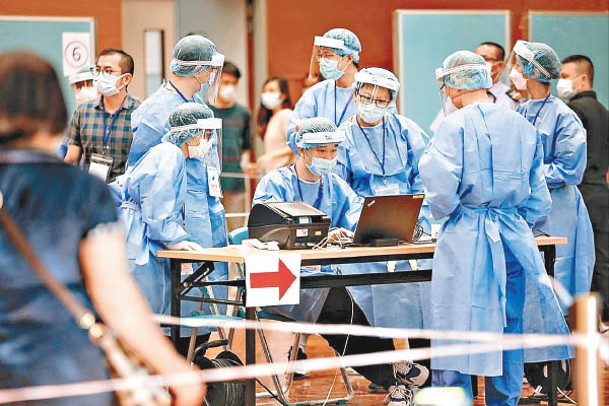 澳門全民檢測有55人拒絕接受檢疫。