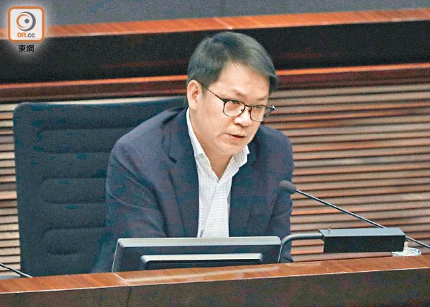 陳克勤（圖）批郭榮鏗曾煽動市民參與違法行動。