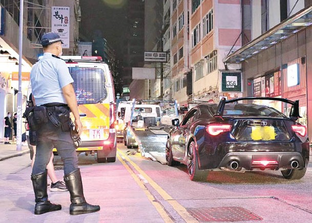 西九反罪惡  截車巡夜場拉21人