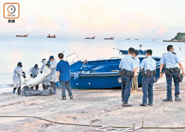 疑快艇偷渡觸礁  兩男一死一失蹤