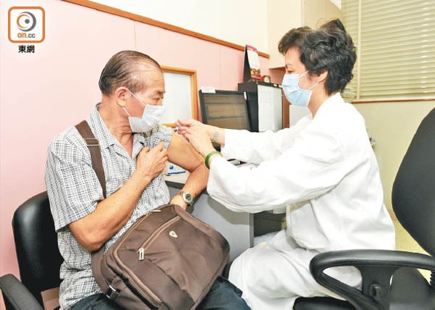 香港60歲以上接種率只有約40%。