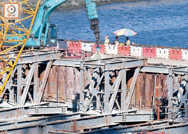 港工程去年用14.6萬噸預製鋼筋組件