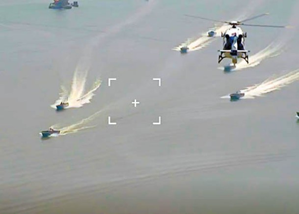 珠江口走私猖獗  廣州公安海陸空截擊