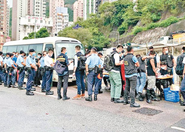香港仔魚市場反黑工拘21人