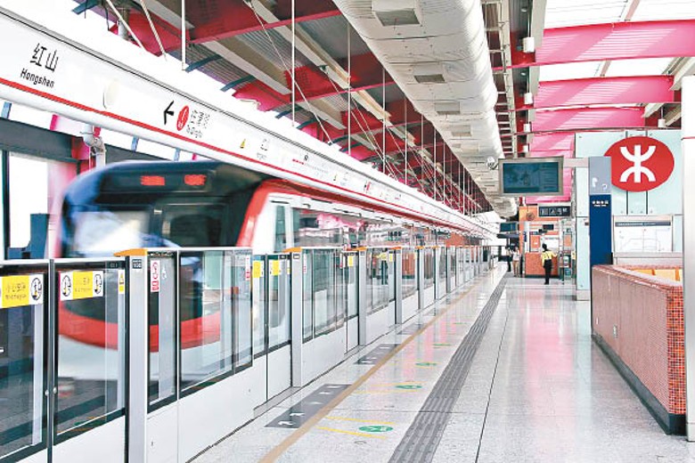 港鐵營運深圳地鐵4號線。（港鐵提供）