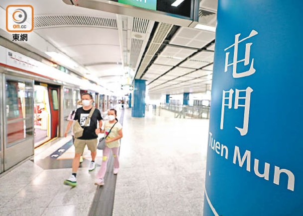 港鐵預計屯門南延綫於2023年動工。
