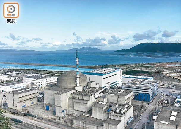 台山核電站1號機組尚未重啟運作。