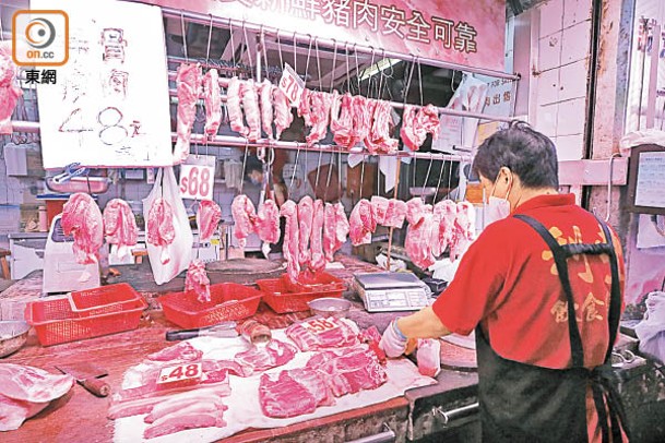 近來豬肉物價飛漲。
