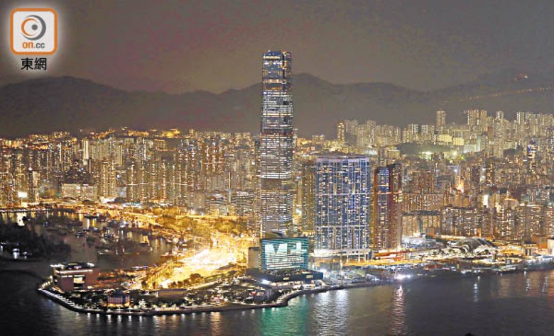 香港在宜居性範疇中得分最少。