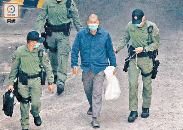 壹傳媒黎智英涉及多案，現於赤柱監獄服刑。