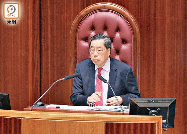 梁君彥指今屆立法會已經整裝待發。