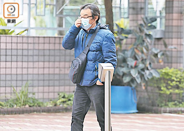 被告徐灶明被控刑事恐嚇東方傳媒機構。