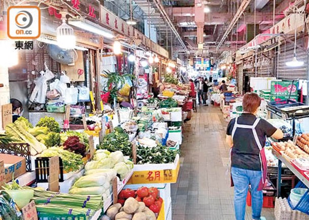 內地運港  鮮活食品供應足