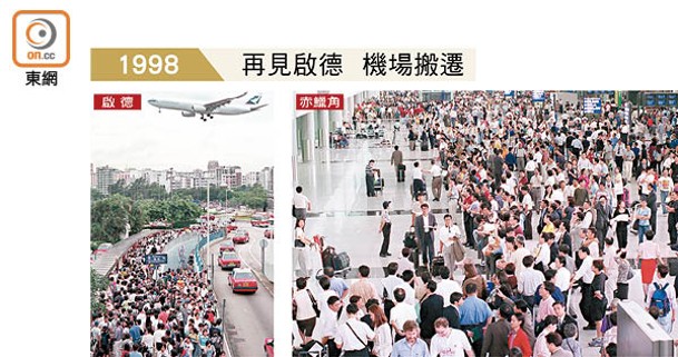 1998：再見啟德　機場搬遷