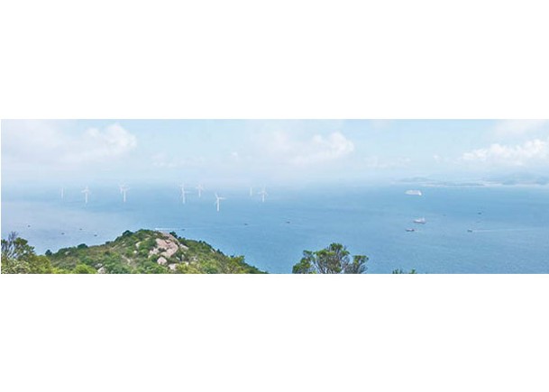 風力發電場選址南丫島西南面對開海域。