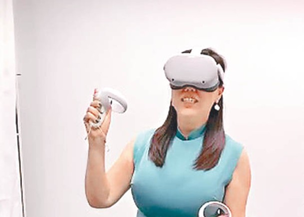 政情：玩VR輸到暈  林琳被封「渣渣琳」