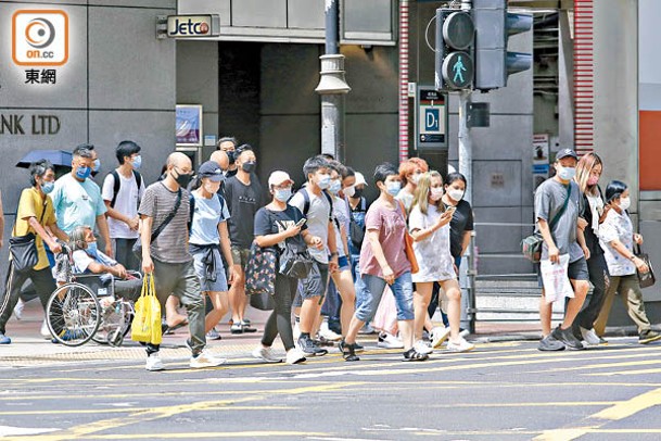 近日確診人數上升，市民憂第6波疫情爆發。