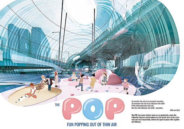 「THE POP」外形可變化大小。