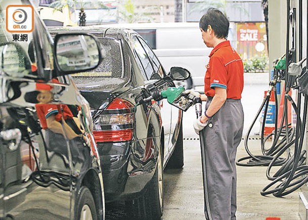 油價上漲，車主開支壓力大增。