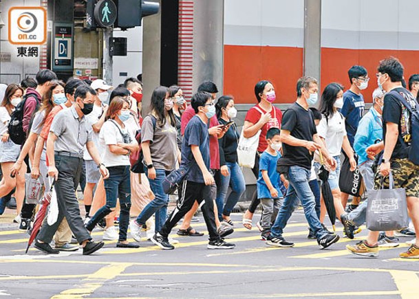 本港昨增2,863宗確診個案。