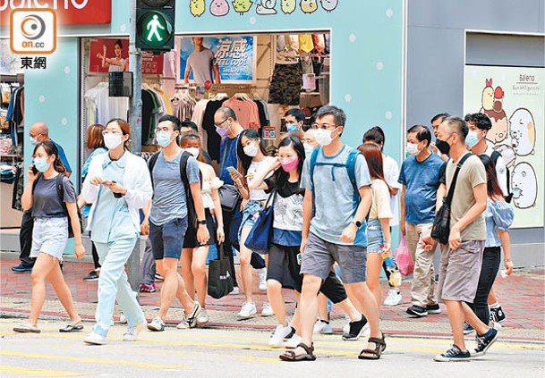 本港昨日確診宗數再破5,000大關。