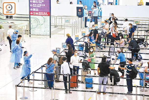 最近入境旅客人數上升。
