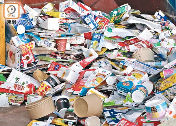 日均67噸紙包盒丟棄  回收率不足5%