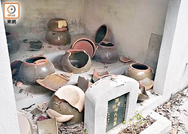 福亨村12金塔被毀  警列案追查