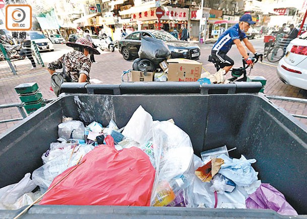 垃圾圍城問題困擾香港多時。