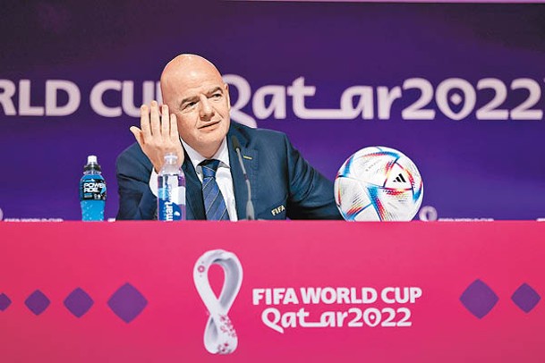 恩法天奴極力反駁外界對卡塔爾世盃的多個批評。（Getty Images圖片）