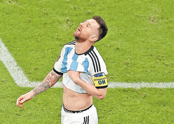 美斯恐停賽處分  阿根廷排陣頭痕