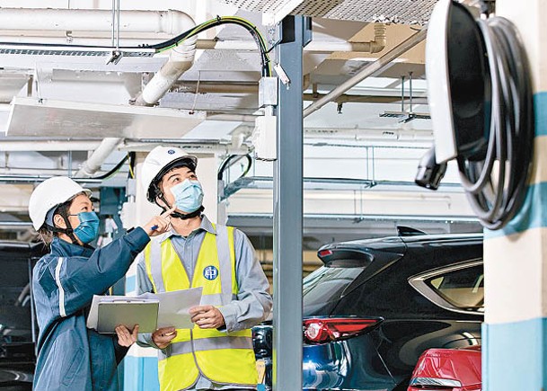 停車場安裝充電設施需先進行供電容量及工程設計評估。