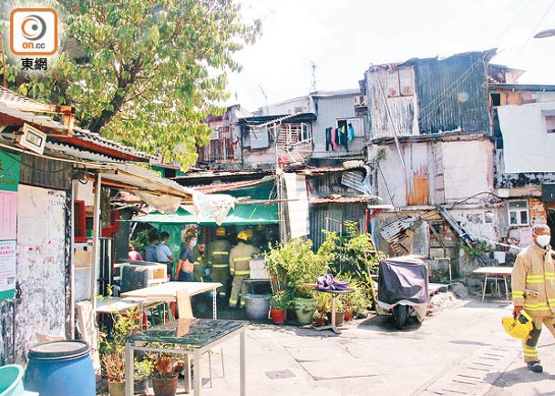 茶果嶺村屬現時少數市區寮屋之一。