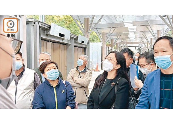 政情：東日街市難擋風雨  官員大安旨意