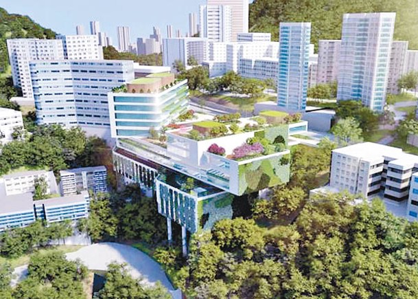 香港大學醫學院正向立法會申請撥款興建新教學及研究大樓。