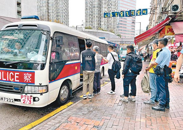 新界南反黑工  遭通緝內地漢就逮