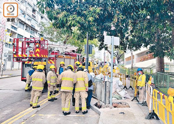 誤觸電纜爆炸  水務工燒傷