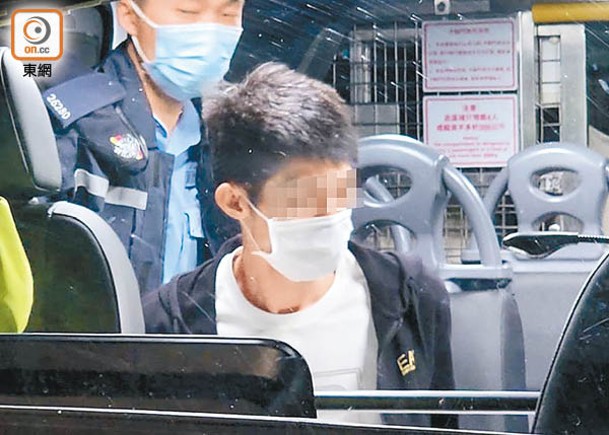 被捕男司機。