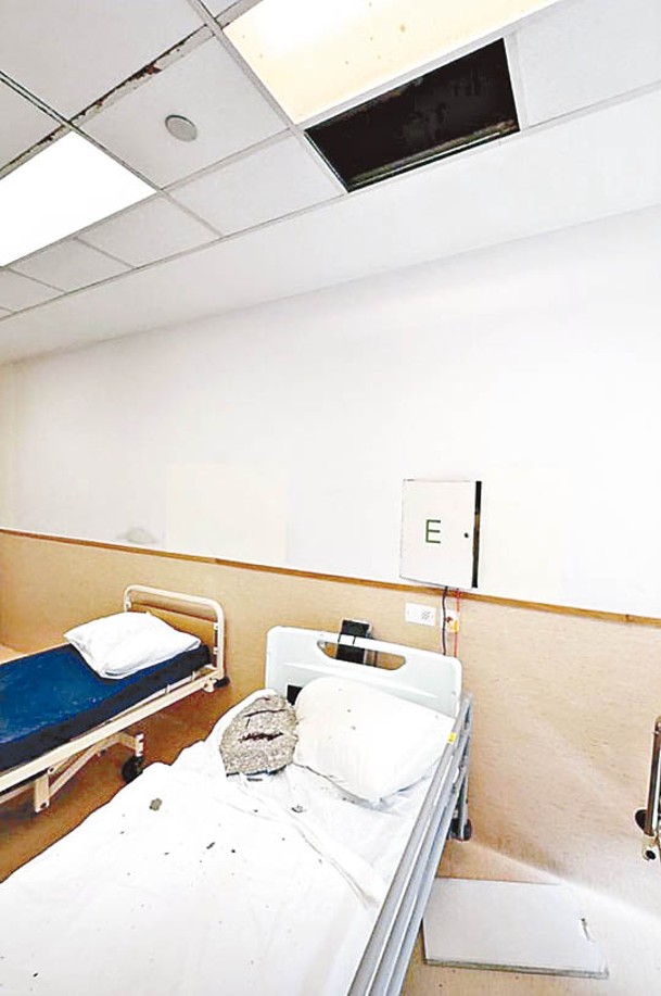 青山醫院：多間公立醫院近日出現冧天花事故，病人未醫好隨時先出事。
