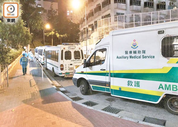 審計報告指醫療輔助隊非緊急救護車和城市救護車的使用率偏低。