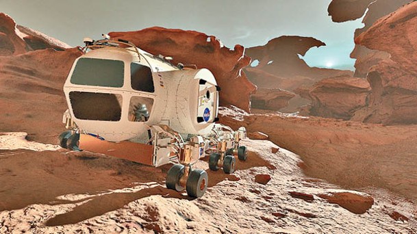 太空人在火星上移動時乘坐的載具。