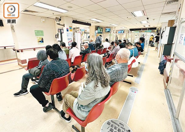 五一長假期市民到公院急症室求診人數持續高企。